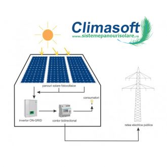 Sistem fotovoltaic on-grid 5 kWp